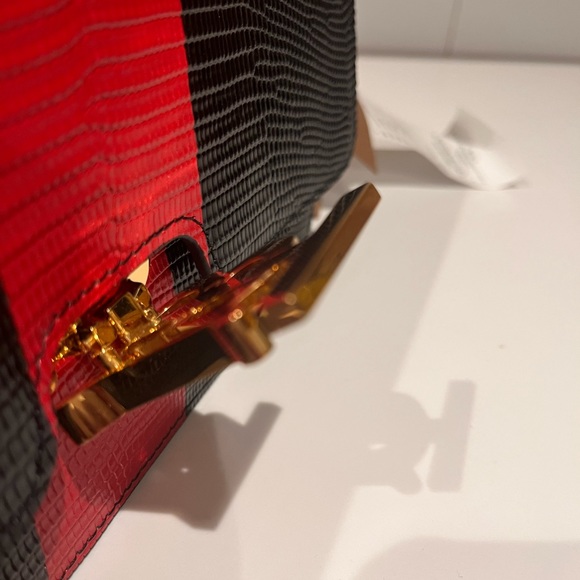 Burberry Embossed Leather Crossbody - Picture 7 of 16